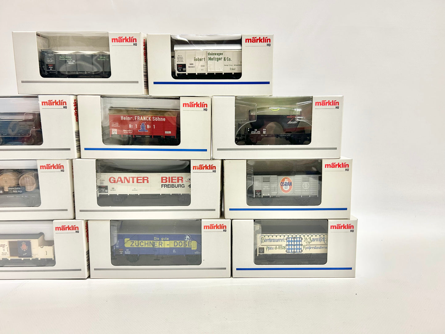 Märklin 11x Insider Wagen Konvolut Güterwagen H0