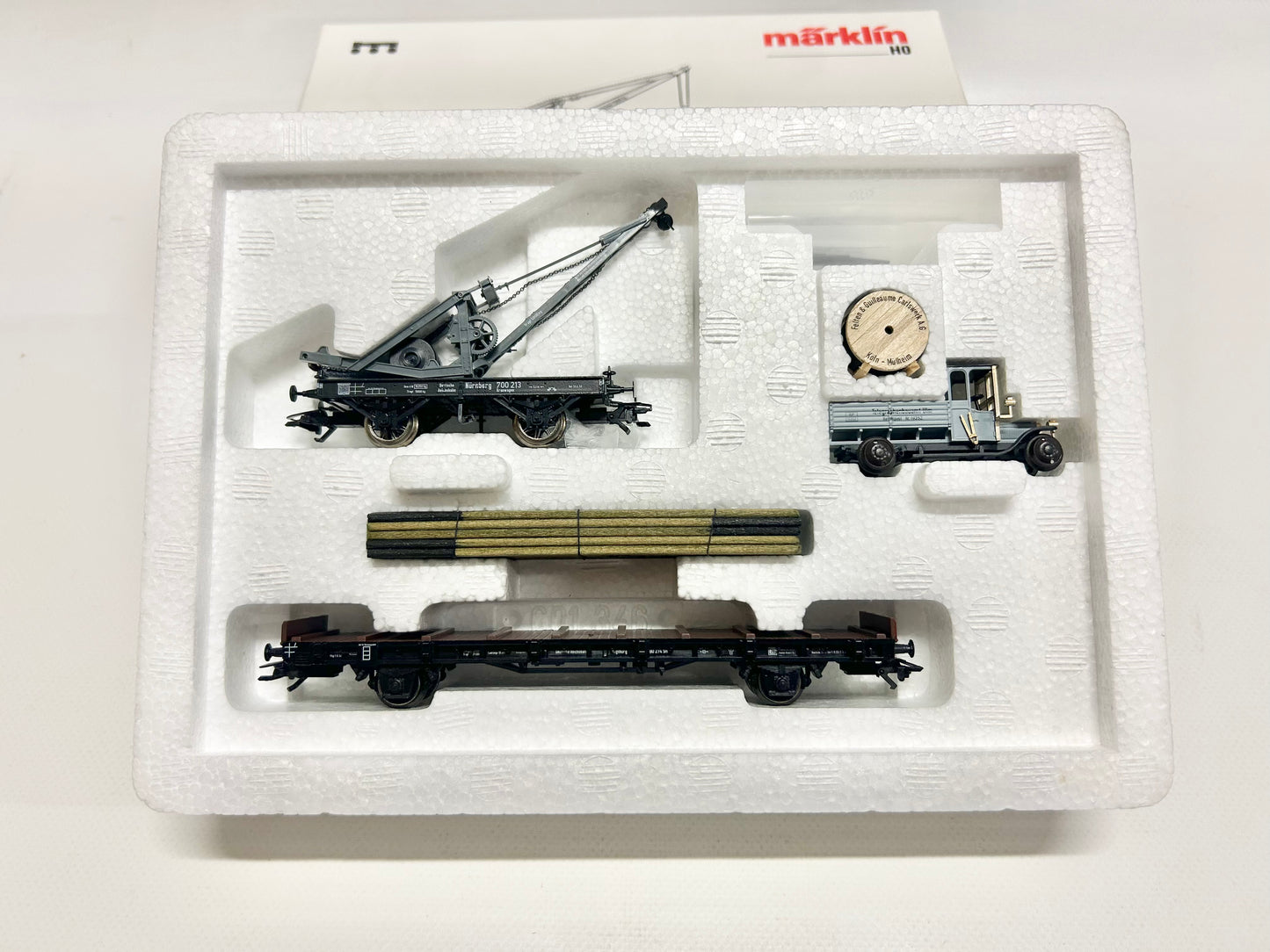 Märklin 45091 Wagen-Set Telegrafie Güterwagen AC H0