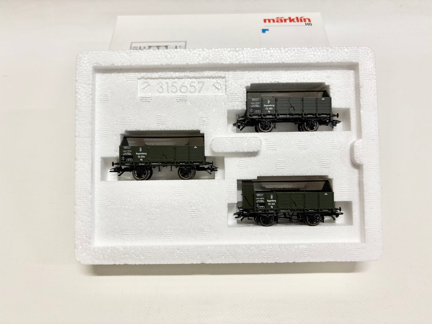 Märklin 46020 Wagen-Set Mittelbordwagen K.Bay.Sts.B. AC H0