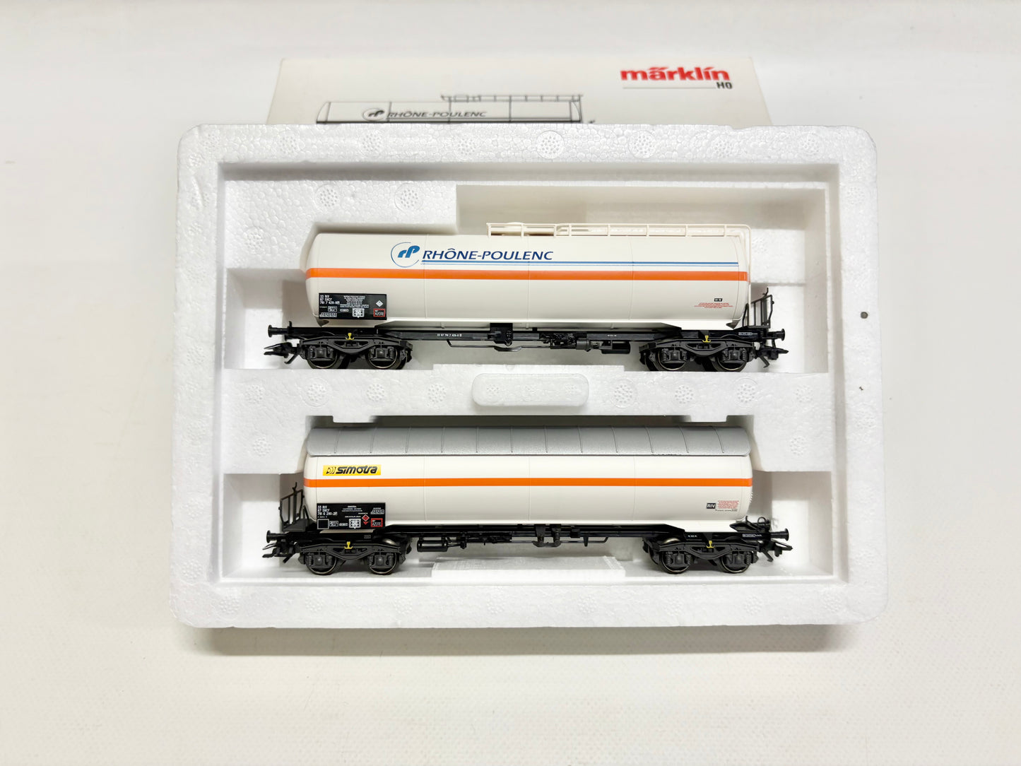 Märklin 47885 Wagen-Set Gas-Kesselwagen DB AC H0