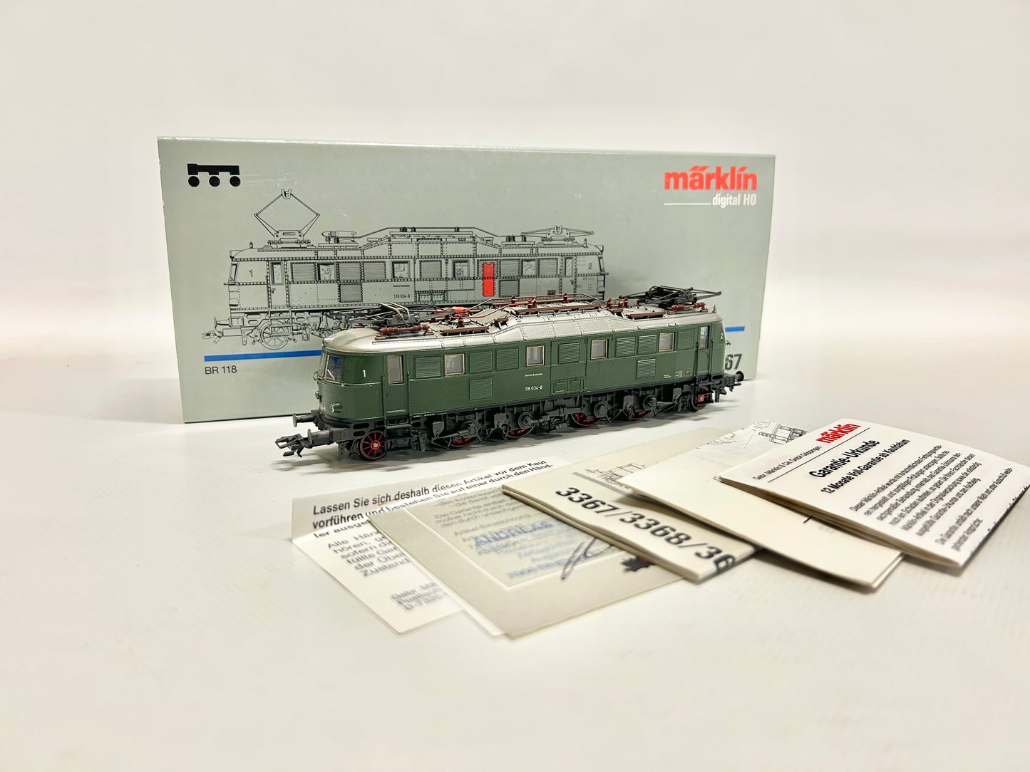 Märklin 3767 Digital Br 118 E-Lok H0