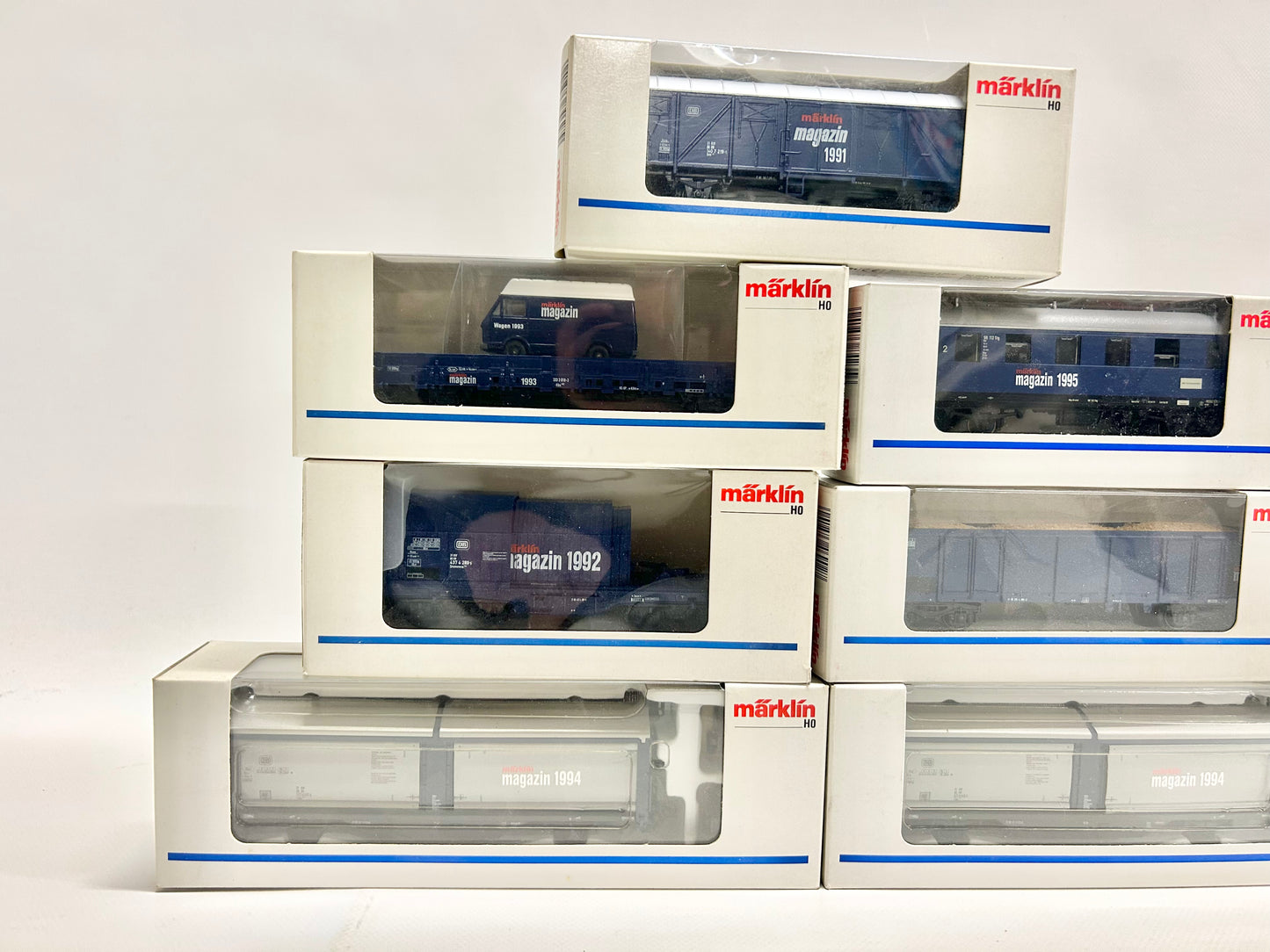 Märklin Magazin Wagen Konvolut H0