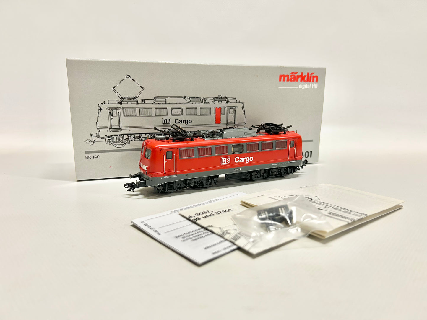 Märklin 37401 Digital Br 140 DB Cargo E-Lok H0