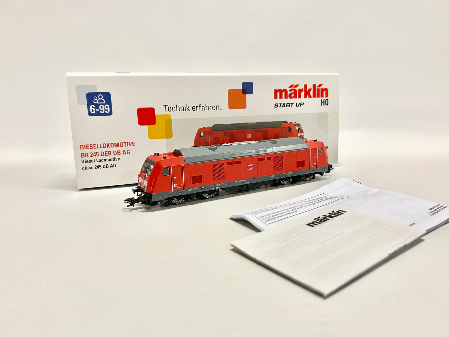 Märklin 36645 Mfx-Digital + Sound Br 245 Diesellok H0