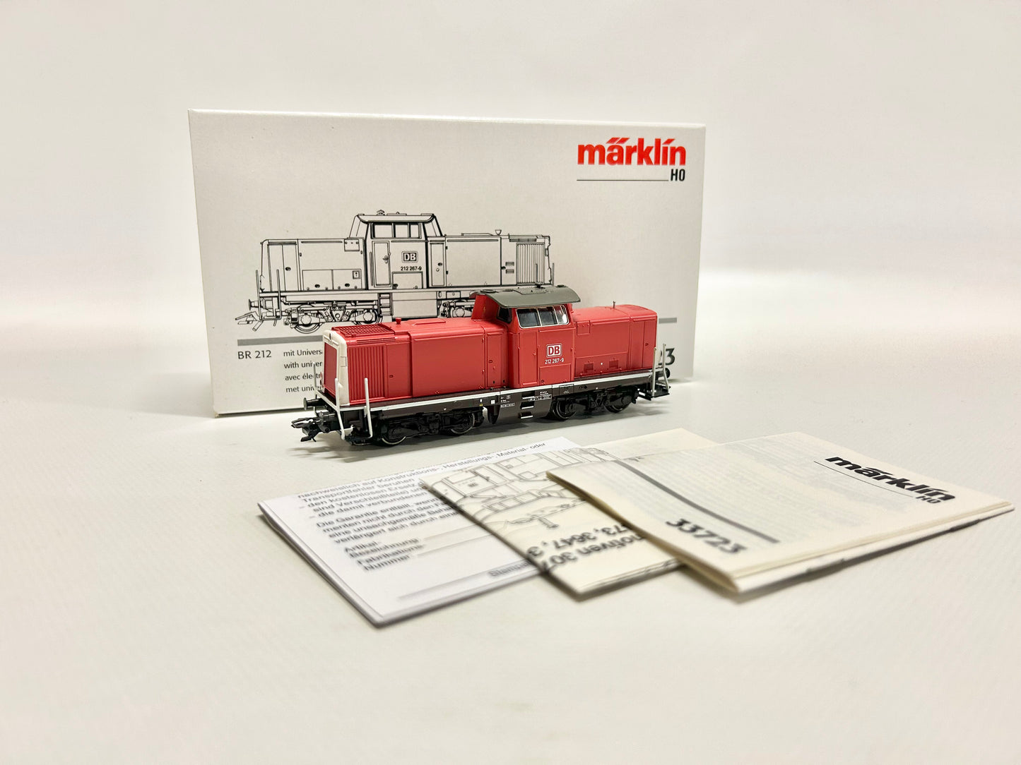 Märklin 33723 Digital Br 212 Diesellok DB H0