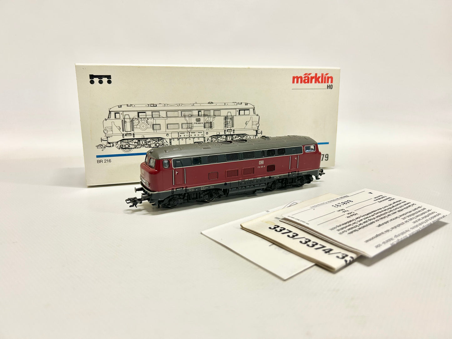 Märklin 3379 Br 216 Diesellok "Lollo" H0