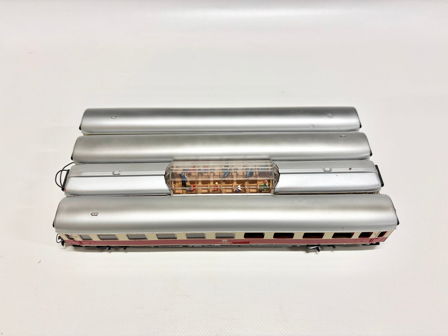 Märklin 4095 4096 usw. Personenwagen mit Innenbeleuchtung TEE DB AC H0