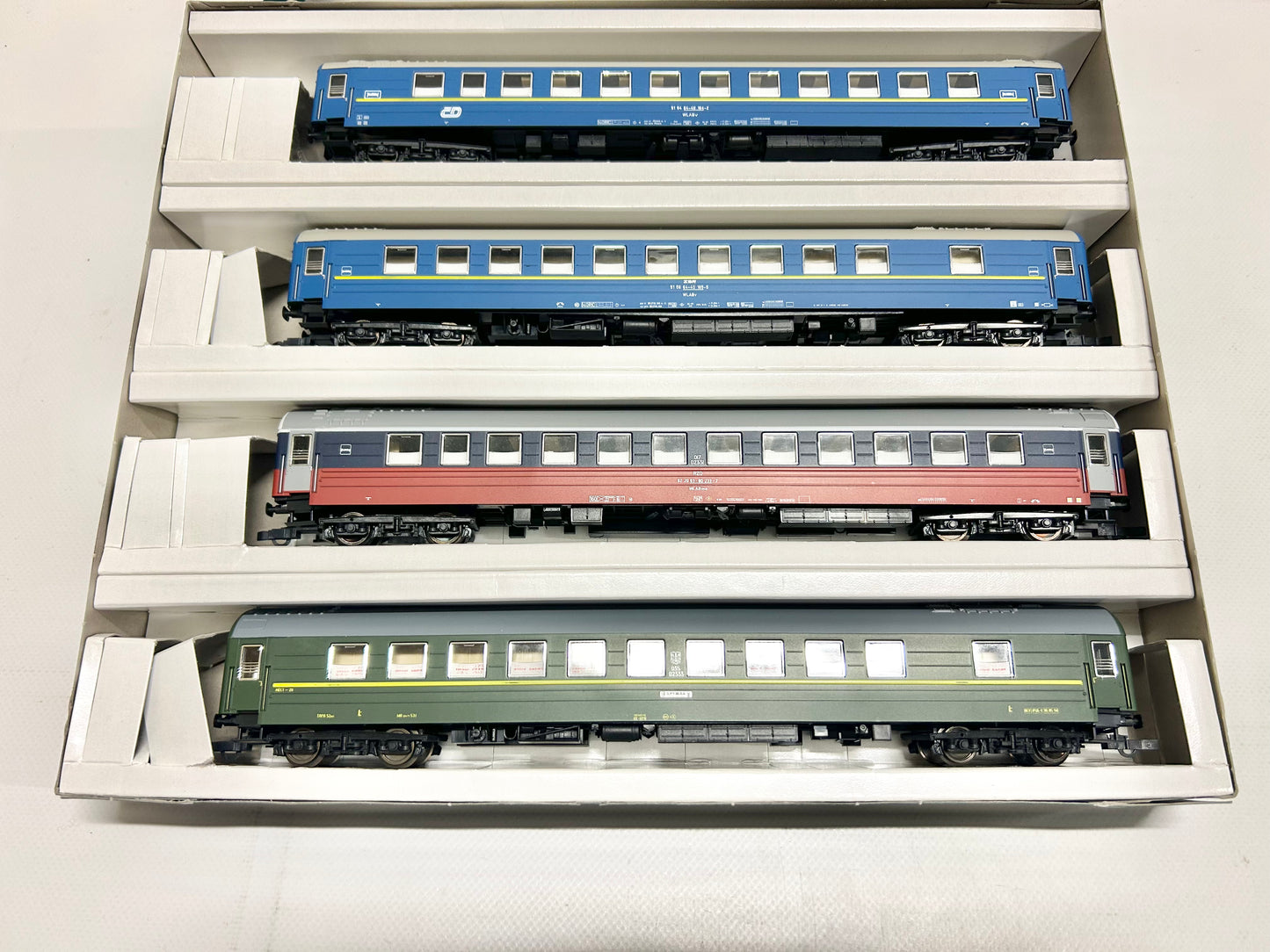 Sachsenmodelle 14020 Wagen-Set Schlafwagen-Set Personenwagen H0