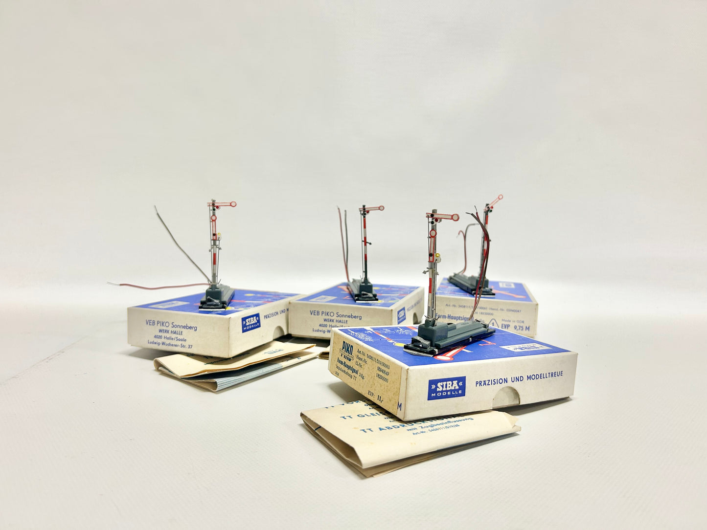 SIBA Spur TT 4x Signale Konvolut DDR