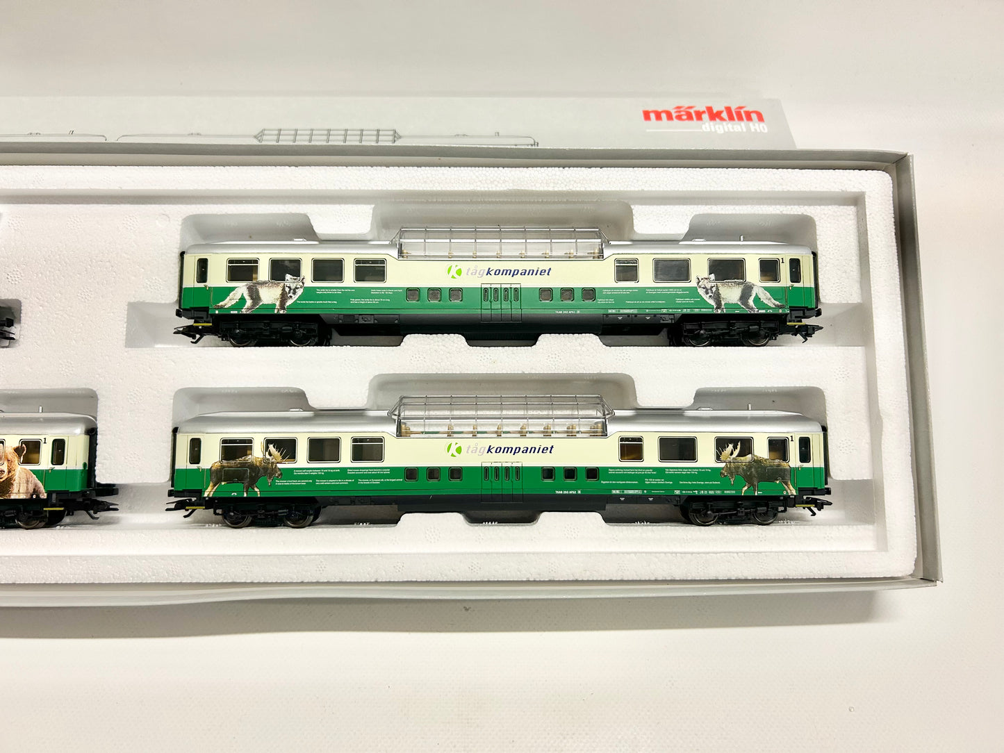 Märklin 26727 Digital Panorama Zug "Tiere des Nordens" Personenzug H0