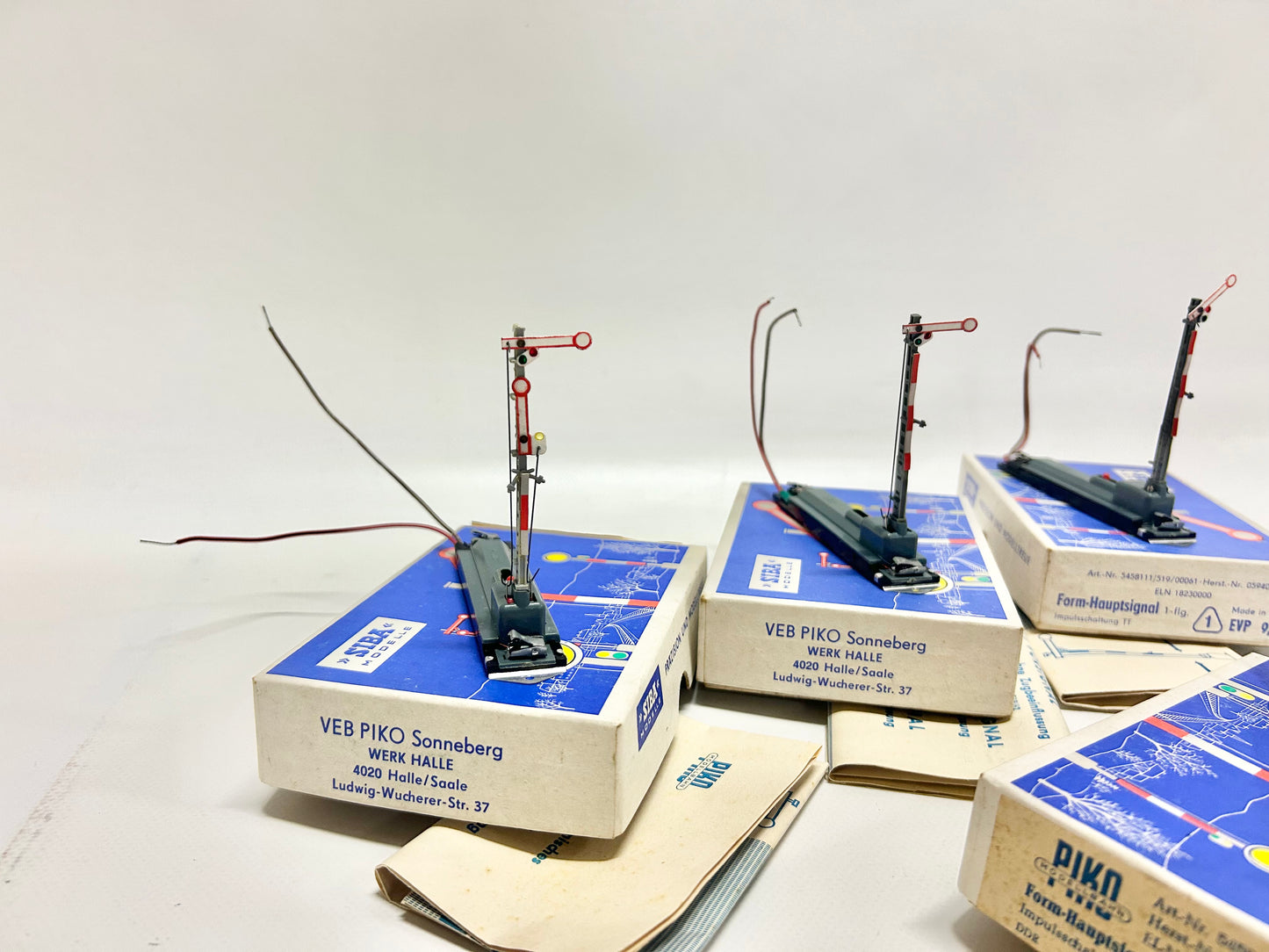SIBA Spur TT 4x Signale Konvolut DDR