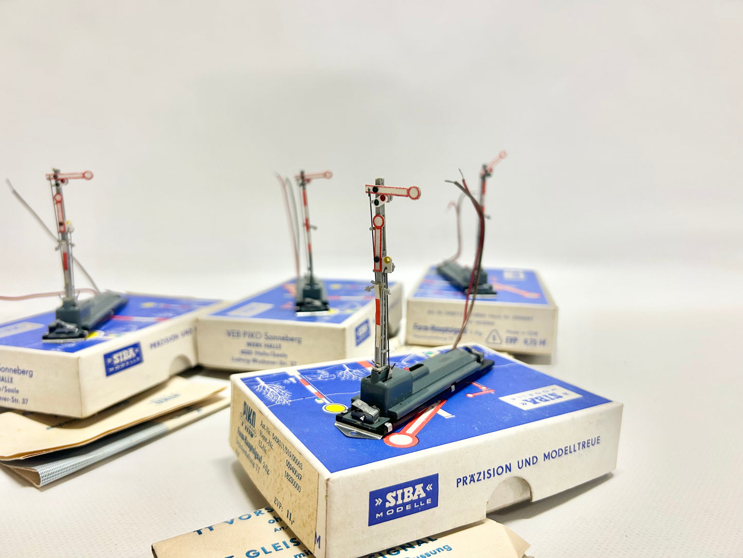 SIBA Spur TT 4x Signale Konvolut DDR