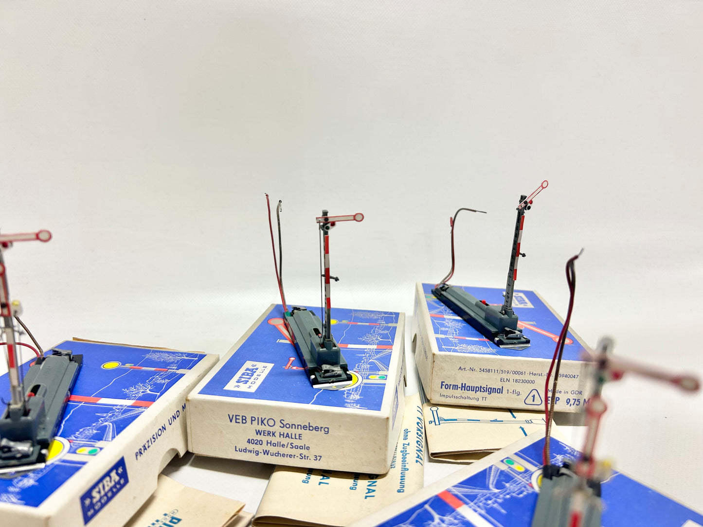 SIBA Spur TT 4x Signale Konvolut DDR