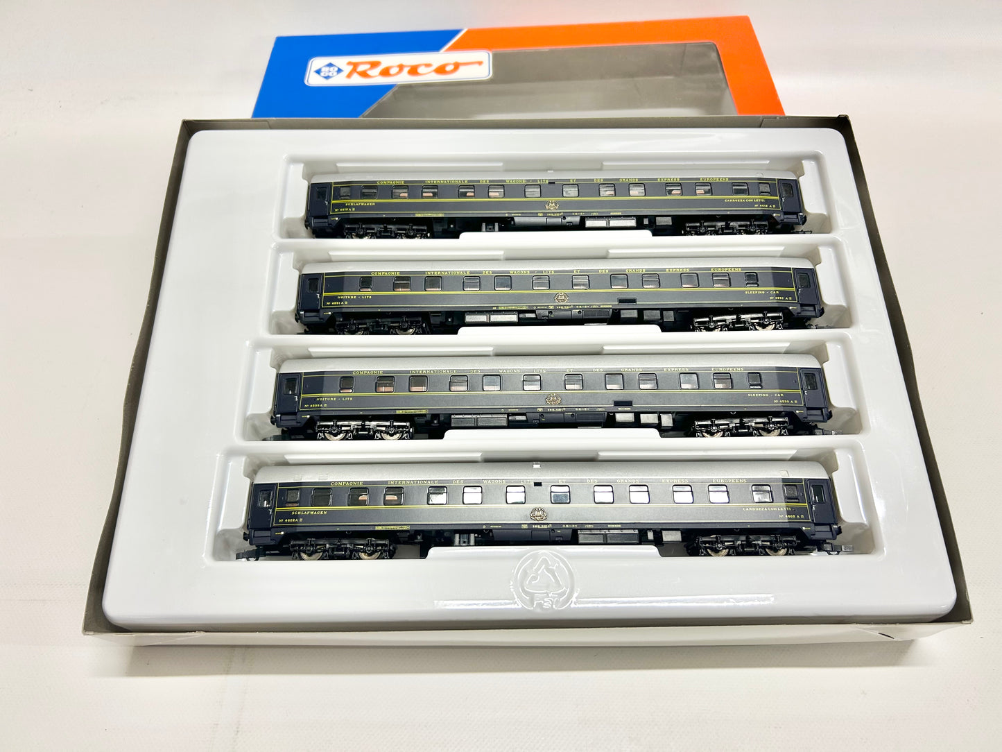 Roco 44050 Wagen-Set Schlafwagen der CIWL Personewnagen H0