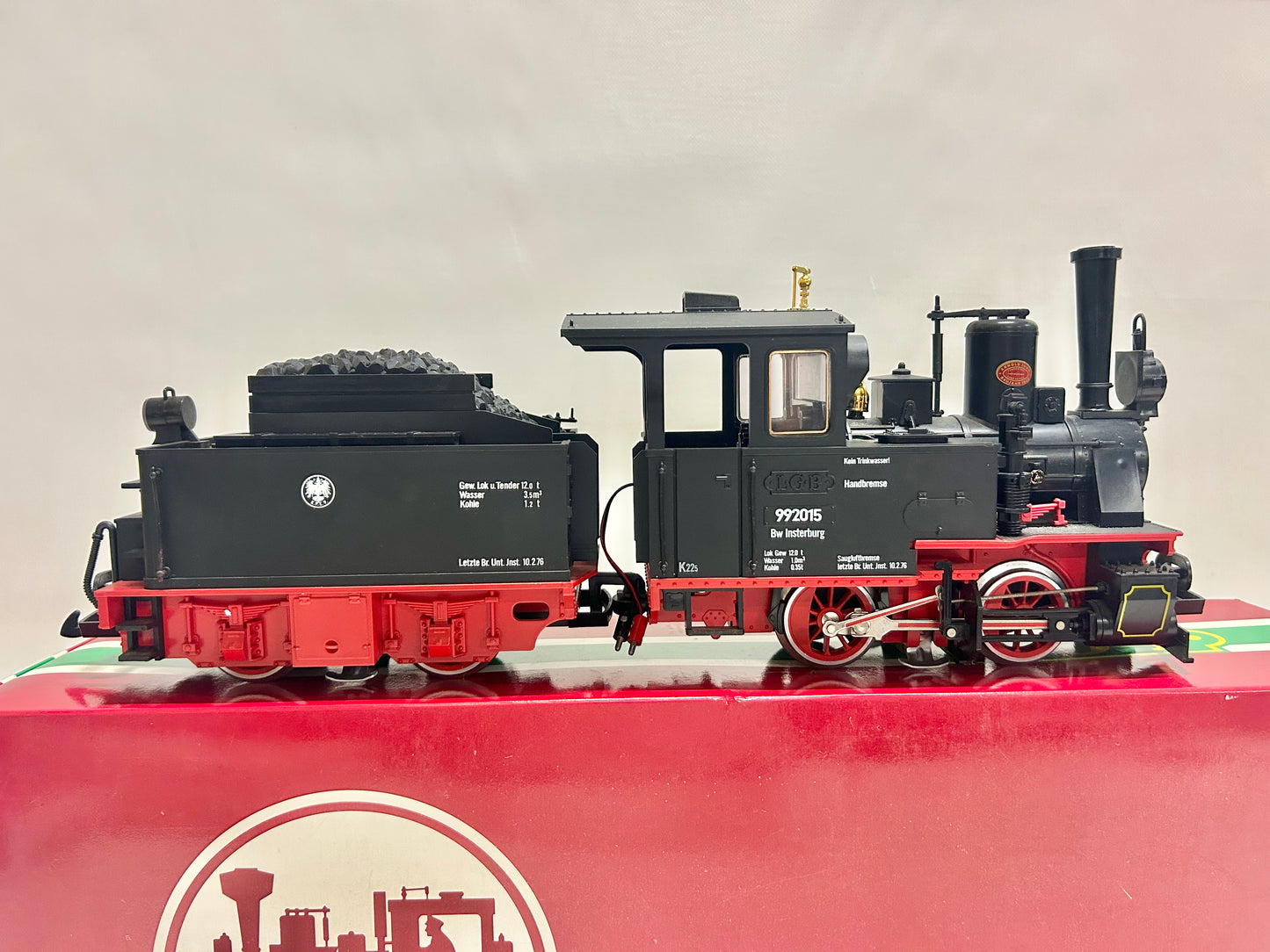 LGB 2015D Dampflok Br 99 2015 "Insterburg" Spur G