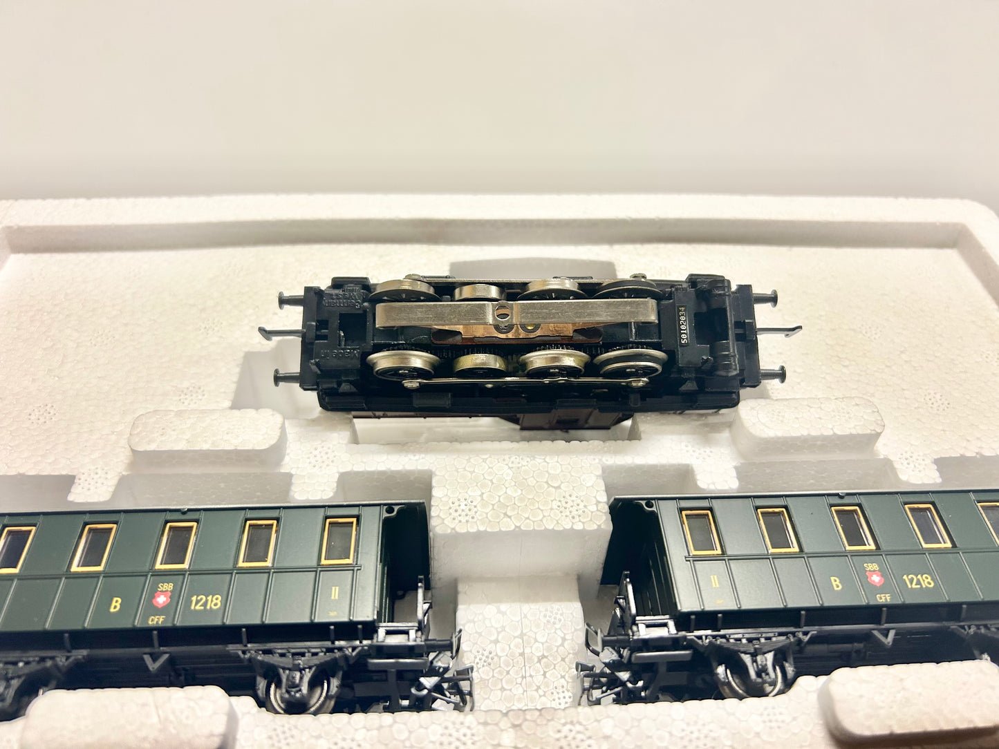 Märklin 28722 Zugpackung "Schweiz" mit E-Lok Ee 3/3 SBB AC H0