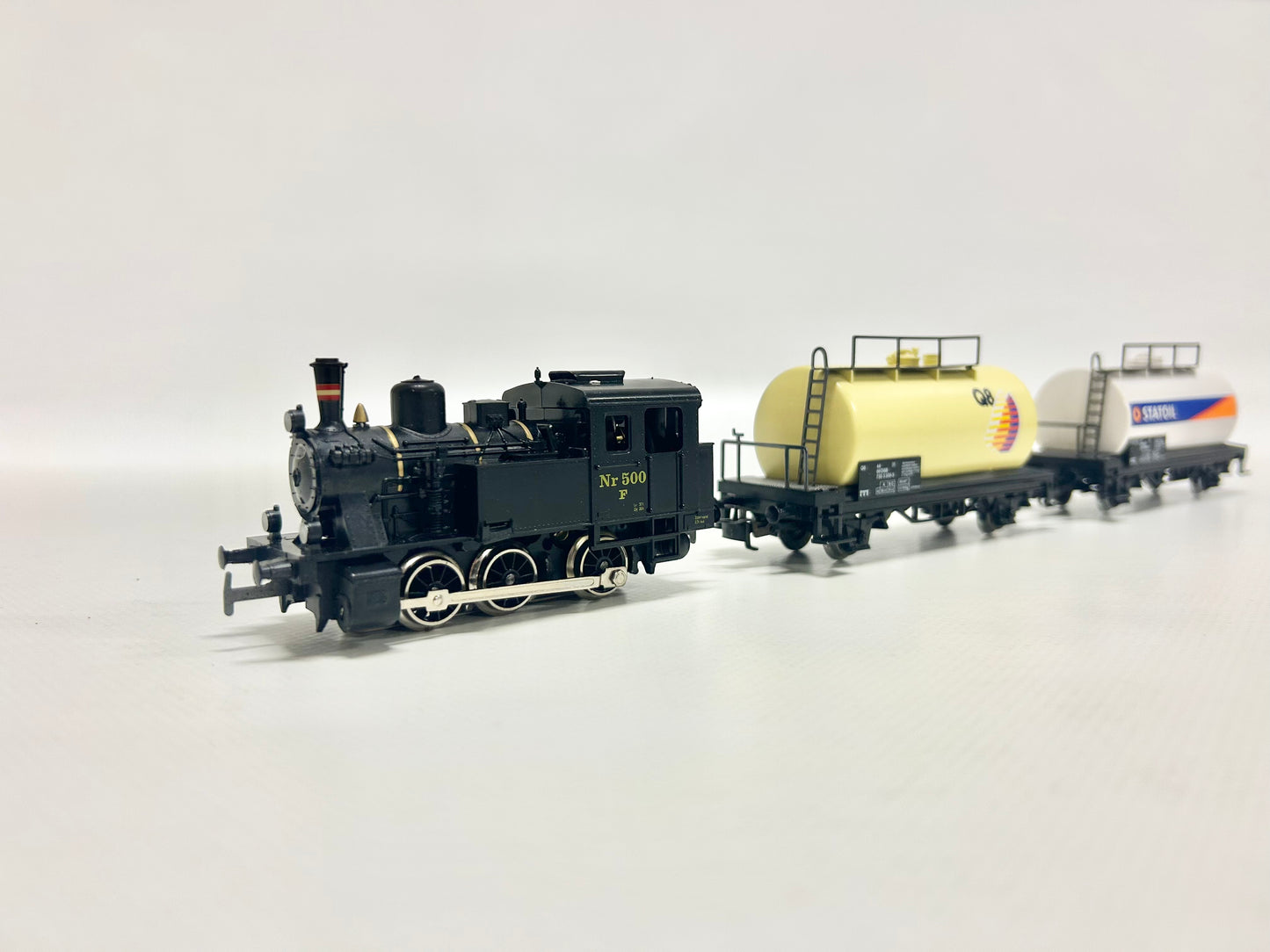 Märklin 2844 Messepackung mit Dampflok BR500F + 2 x Kesselwagen DSB AC H0