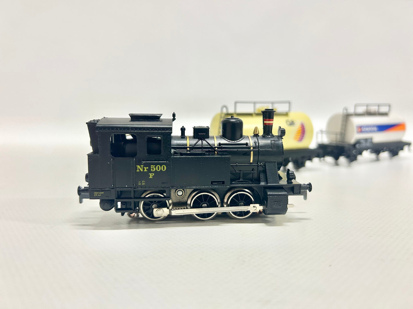 Märklin 2844 Messepackung mit Dampflok BR500F + 2 x Kesselwagen DSB AC H0