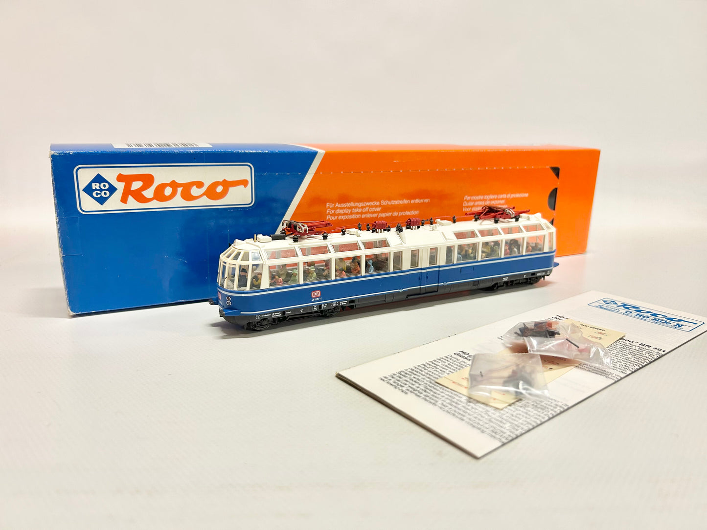 Roco AC 43932 Glass Train Railcar H0