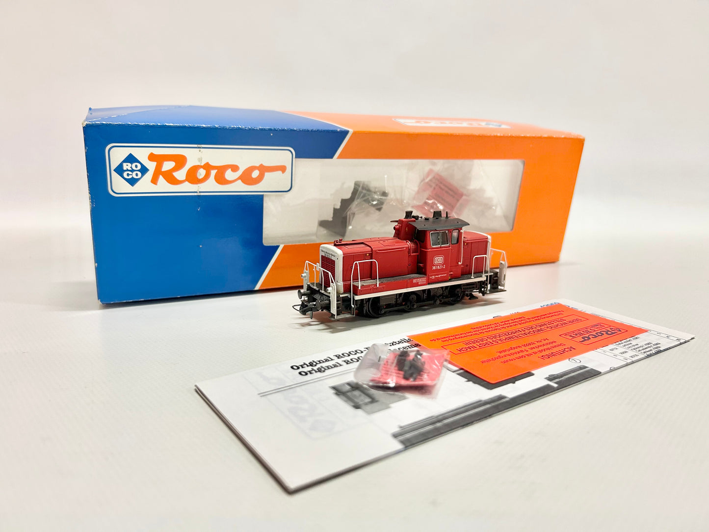 Roco AC 43960 Class 361 diesel locomotive shunting locomotive H0