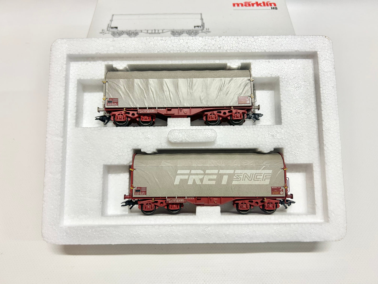 Märklin 47209 Wagen-Set Coil Wagen Güterwagen H0