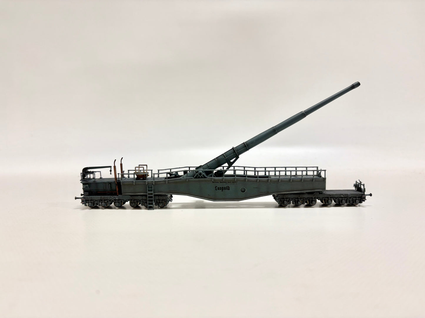 Spur N Eisenbahngeschütz "Leopold" Wehrmacht DR