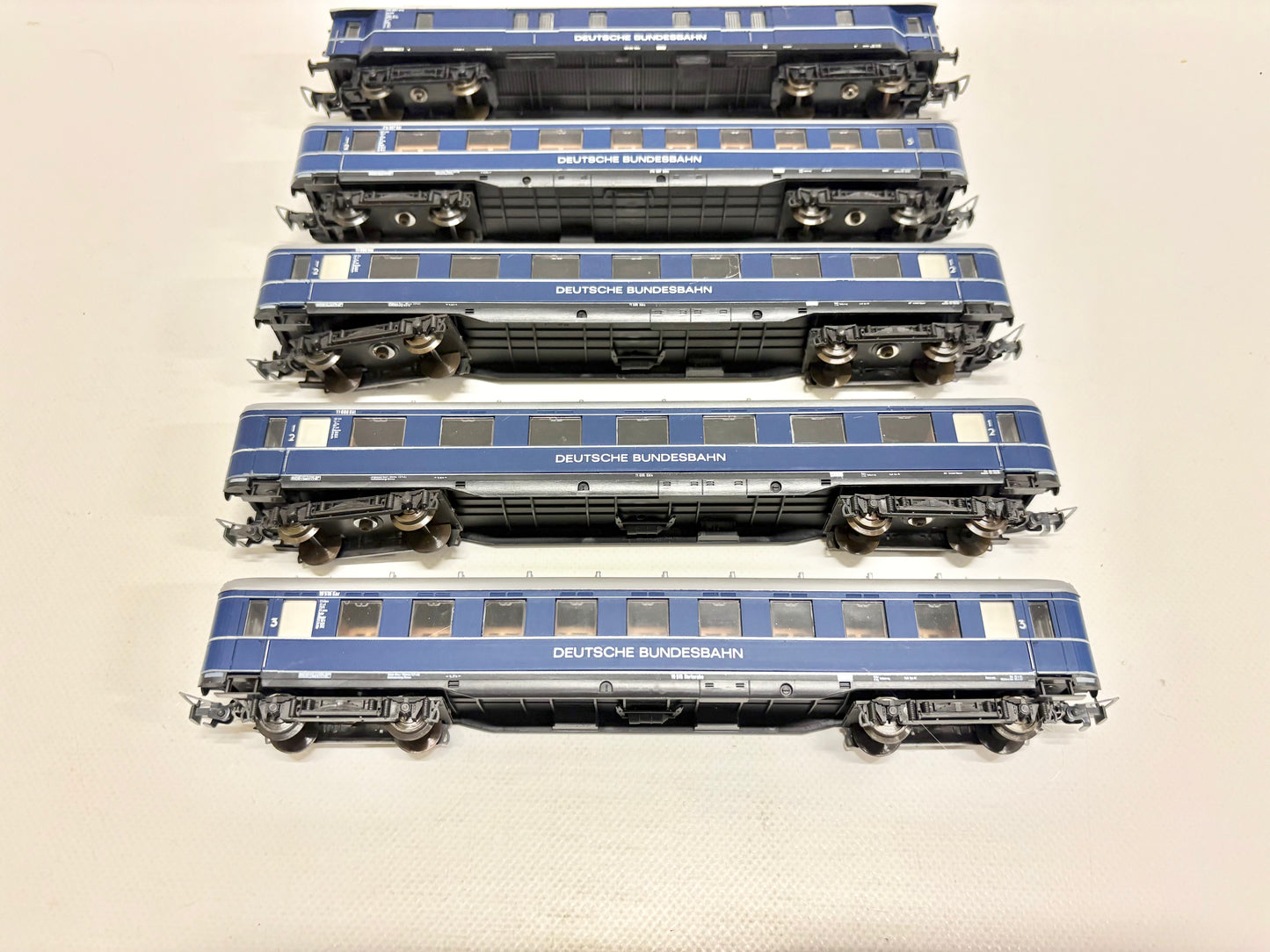 Liliput F-Zug Schnellzug Personenwagen DB H0