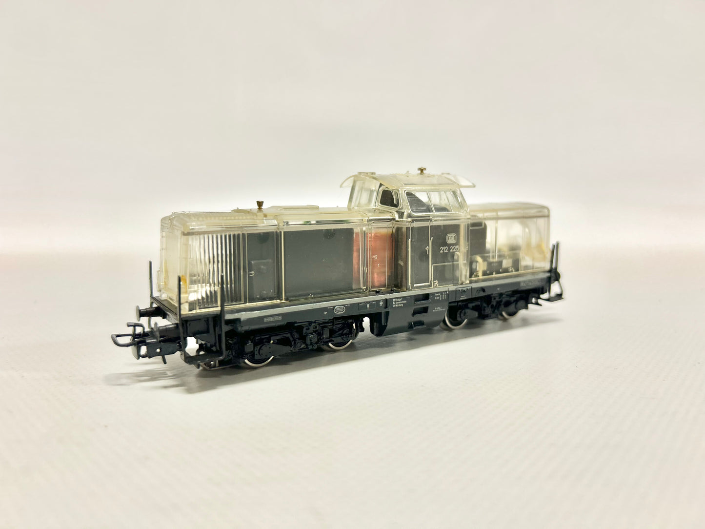 Märklin 3772 Digital Diesellok Transparentes Gehäuse Br 212 225-7 DB AC H0