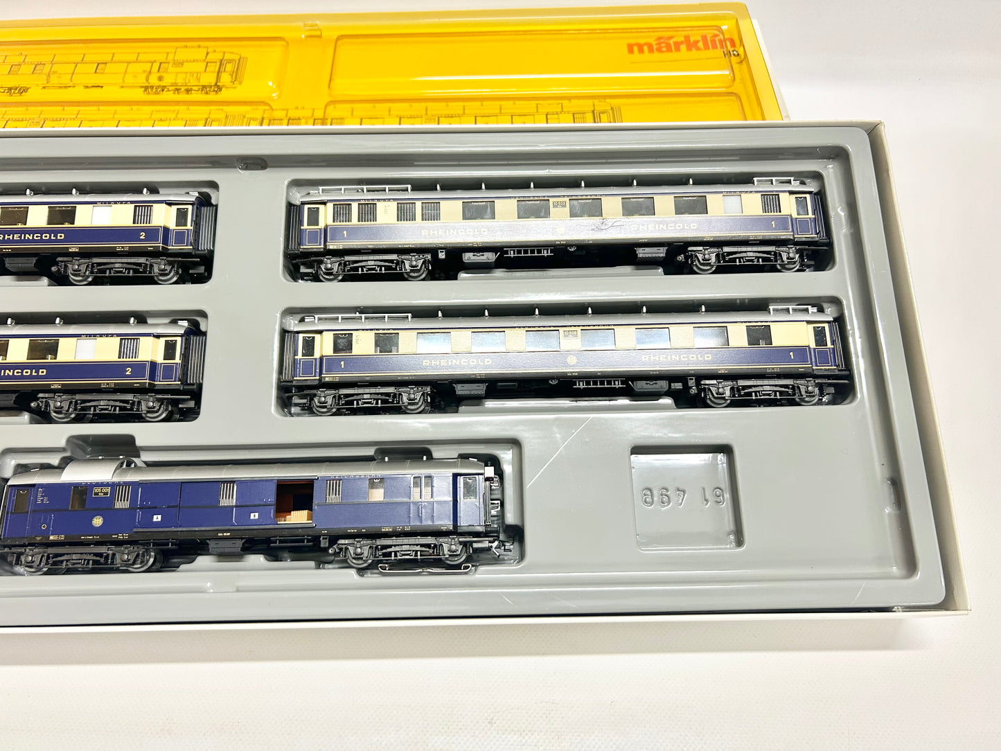 Märklin 4228 Wagen-Set RHEINGOLD Personenzug H0
