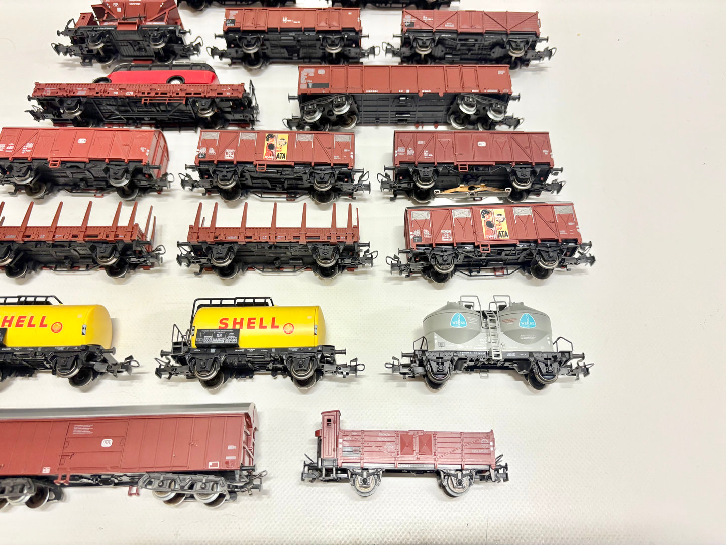 Märklin 18x Güterwagen Konvolut DB DR AC H0