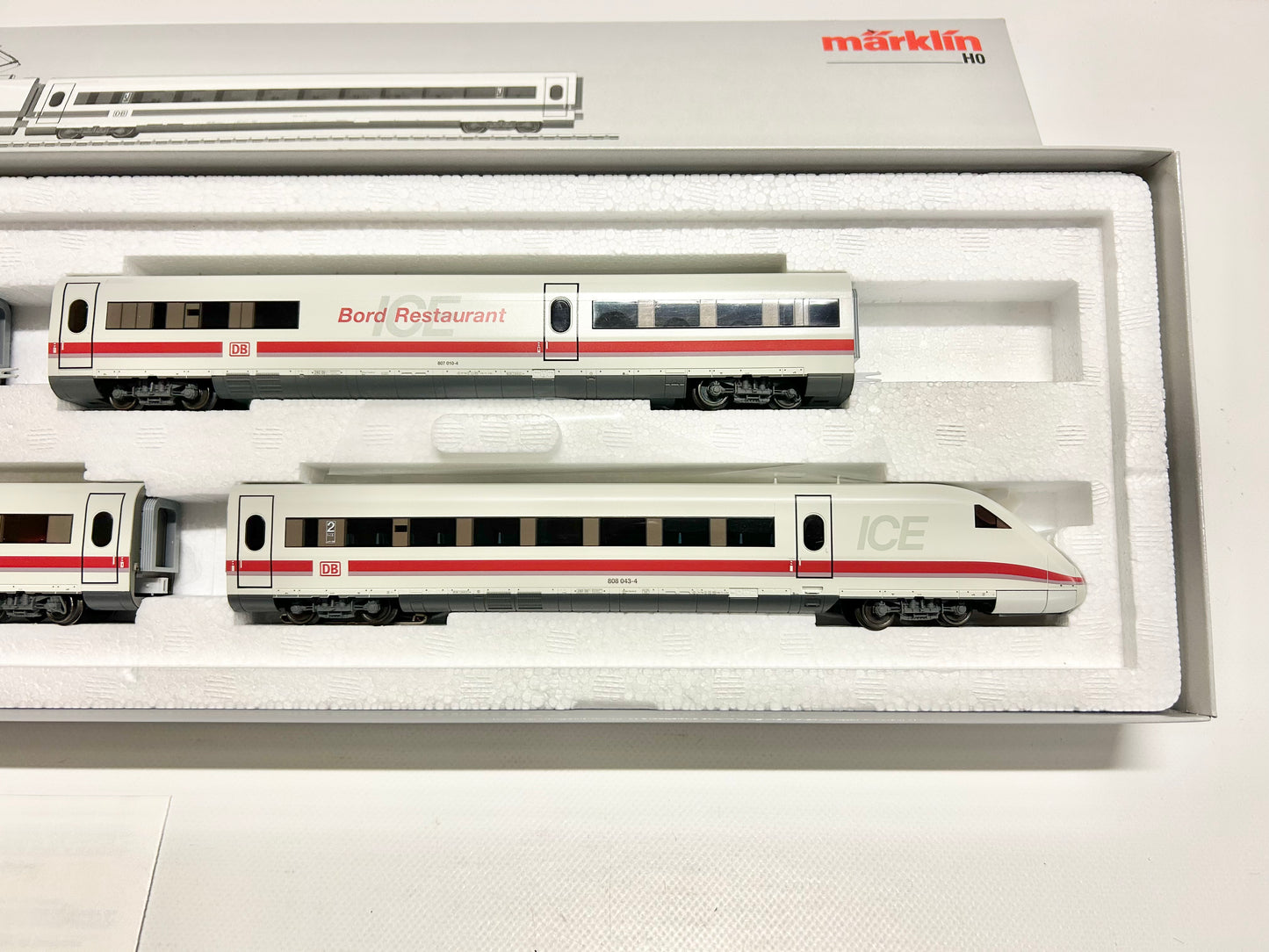 Märklin 36711 Digital + Sound ICE Railcar Train H0