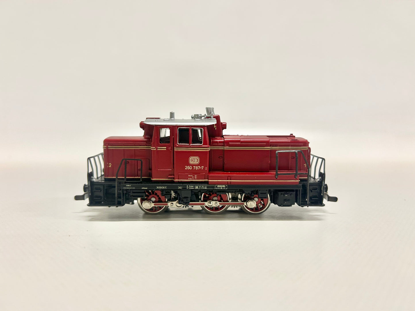 Märklin 3665 Digital Diesellok Br 260 787-7 Rangierlok Telex DB AC H0