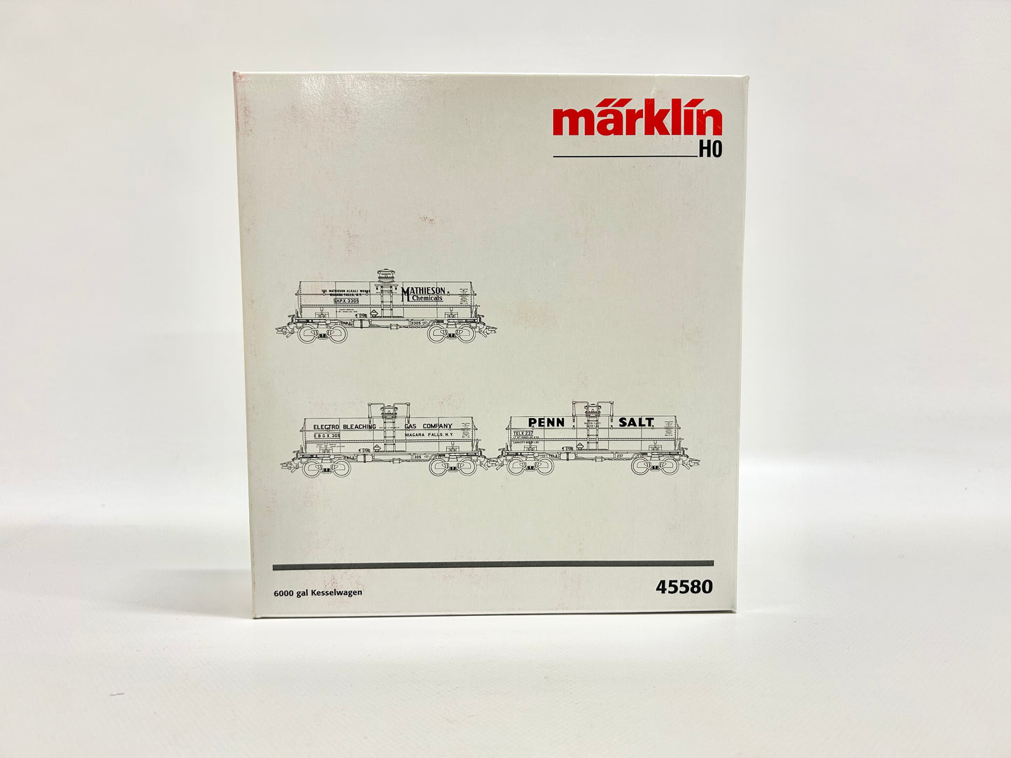 Märklin 45580 Wagen-Set 6000gal Kesselwagen USA H0