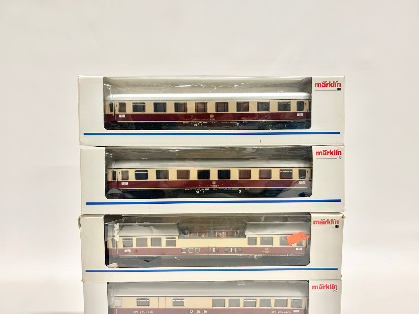 Märklin 4090 4985 4087 TEE Passenger Car H0