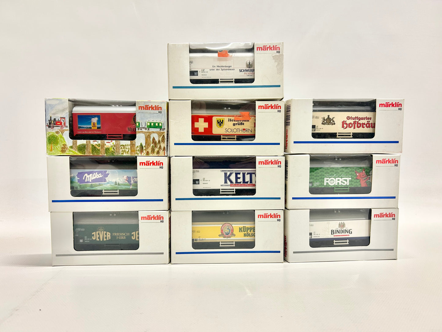 Märklin 10x Güterwagen Kühlwagen Konvolut H0