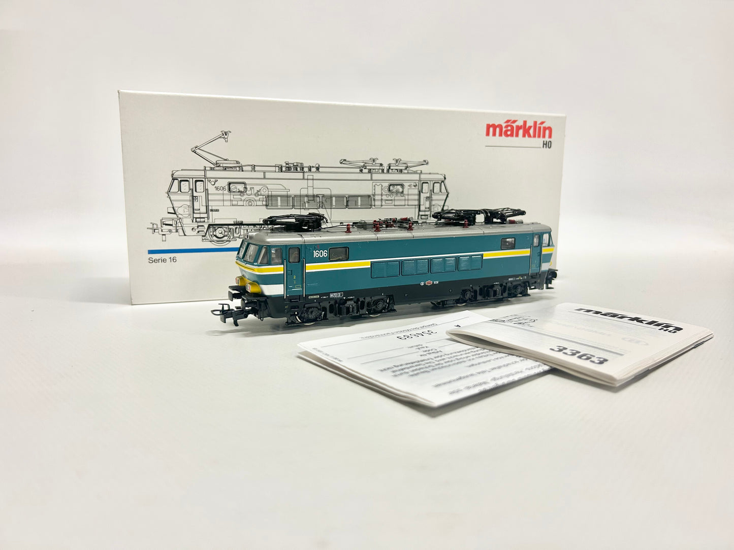 Märklin 3363 E-Lok Serie 16 SNCB AC H0