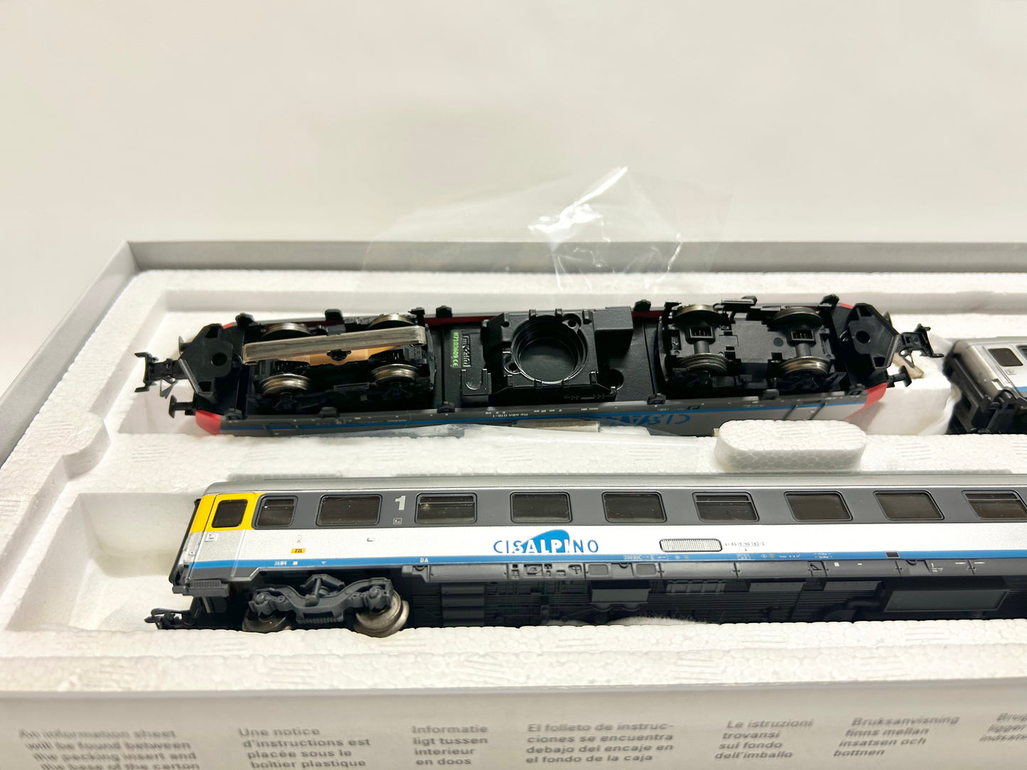 Märklin 26544 Digital Cisalpino SBB Personenzug mit E-Lok H0