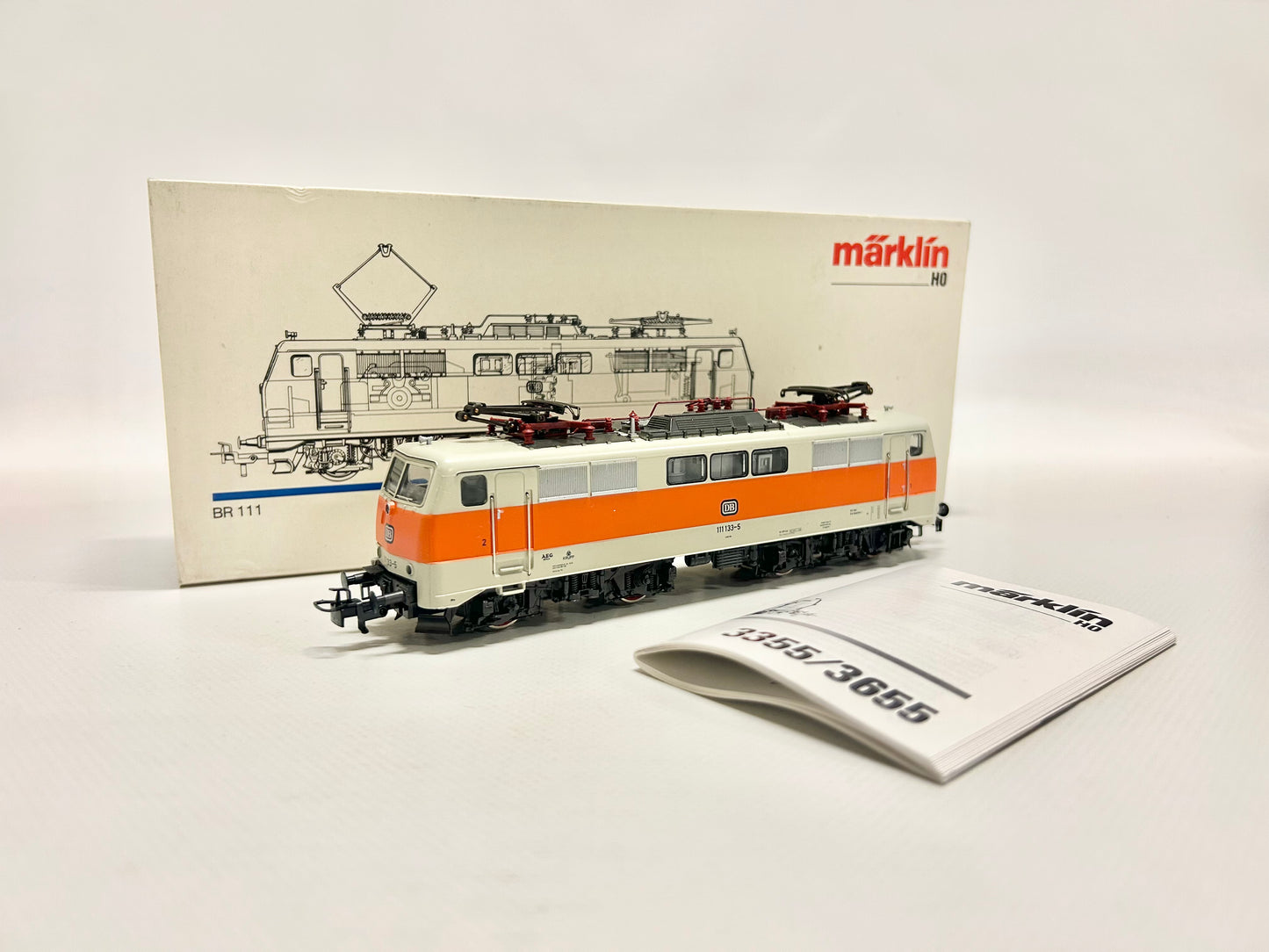 Märklin 3355 E-Lok Br 111 133-5 DB AC H0