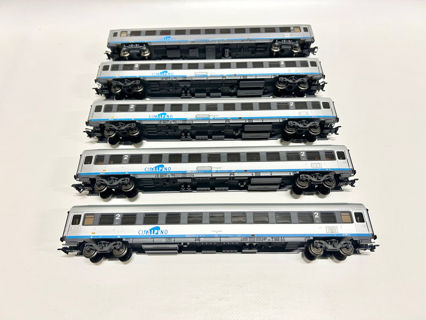 Märklin 5x 41897 Cisalpino Personenwagen Konvolut H0