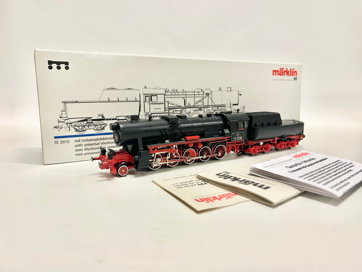Märklin 34159 Digital Dampflok TE 3915 SZD AC H0