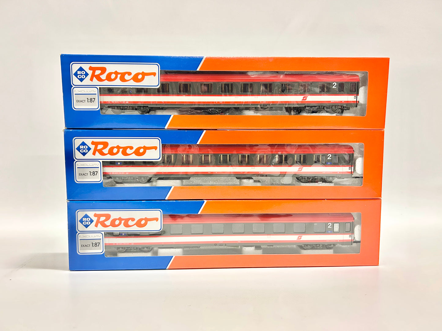 Roco 43059 43058 43060 ÖBB Personenwagen H0