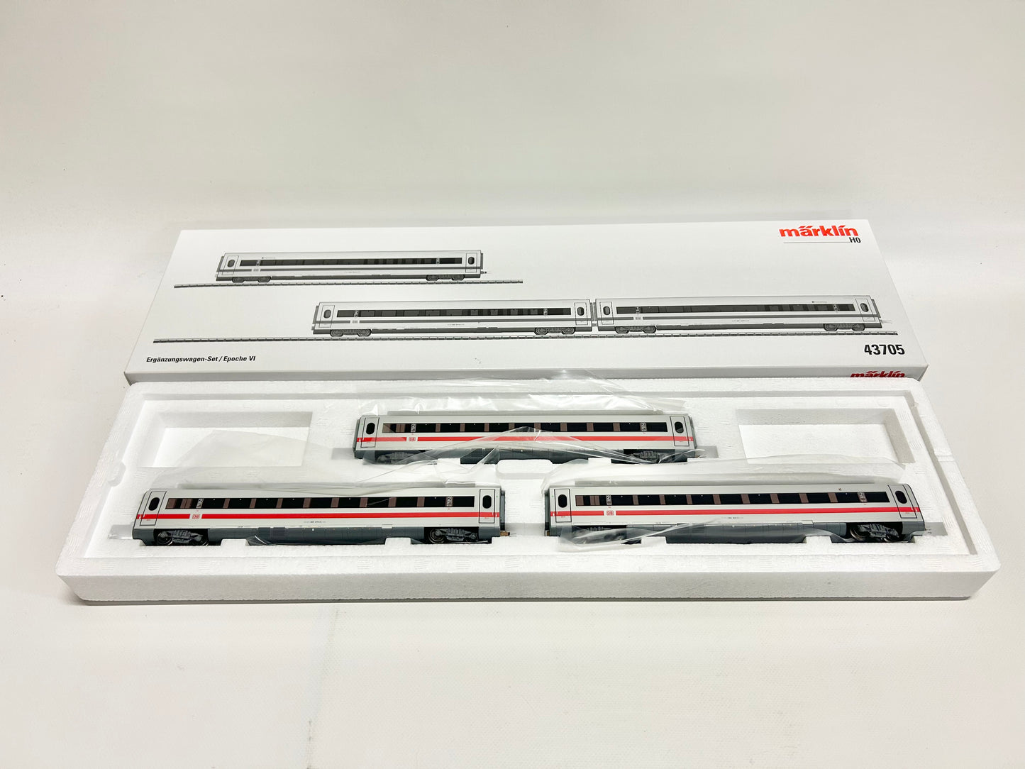 Märklin 43705 Wagen-Set ICE Ergänzungswagen H0