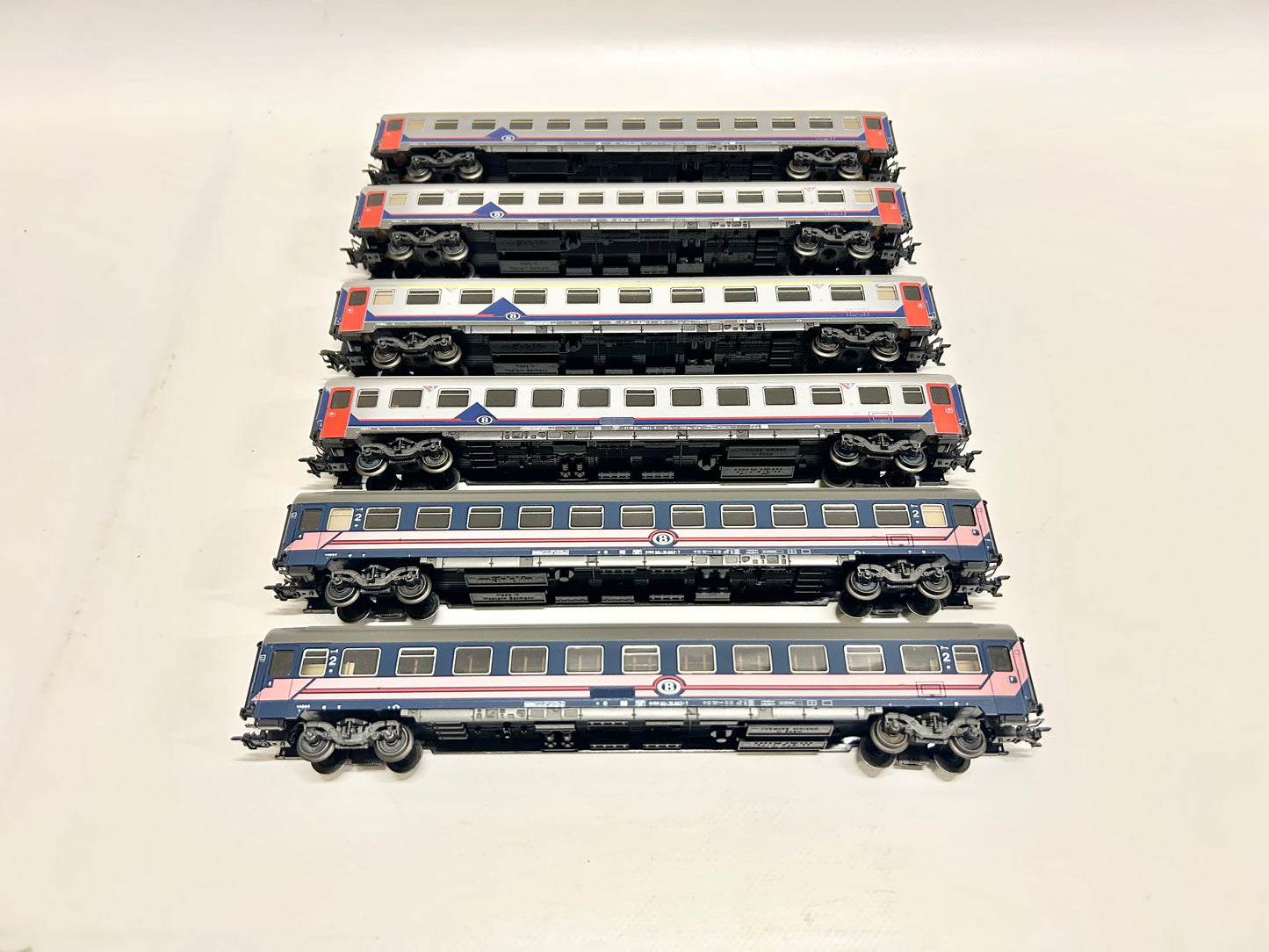 Märklin 43525 4351 4352 Belgische Personenwagen H0