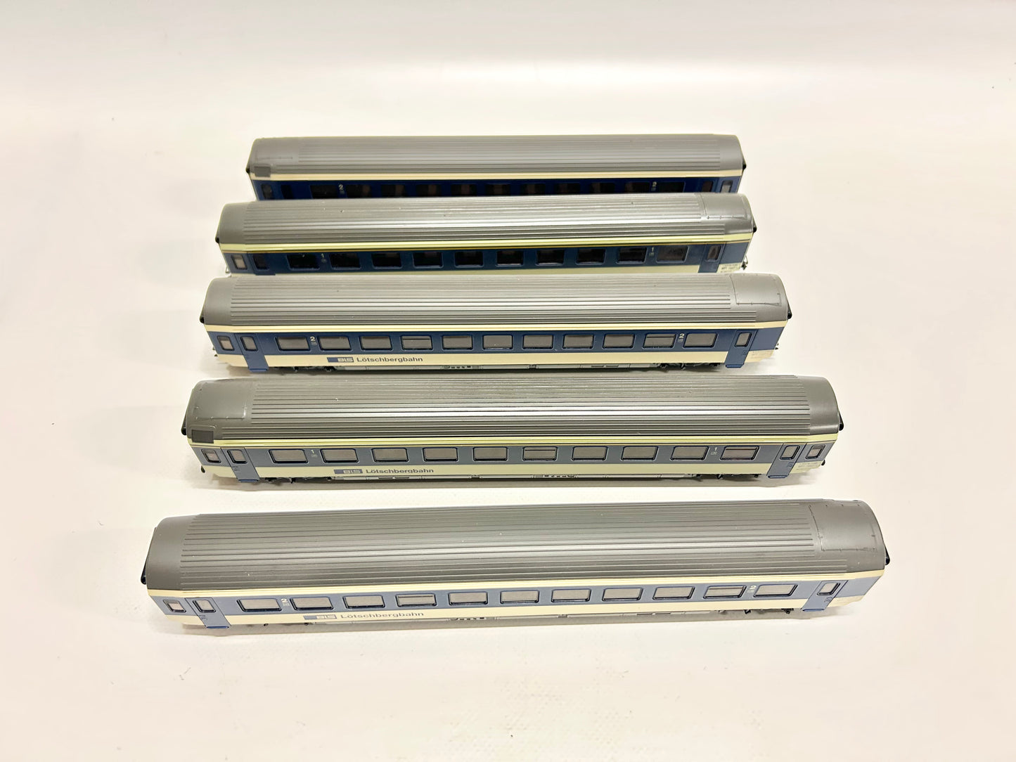 Märklin 4219 4218 5x BLS Personenwagen Konvolut H0