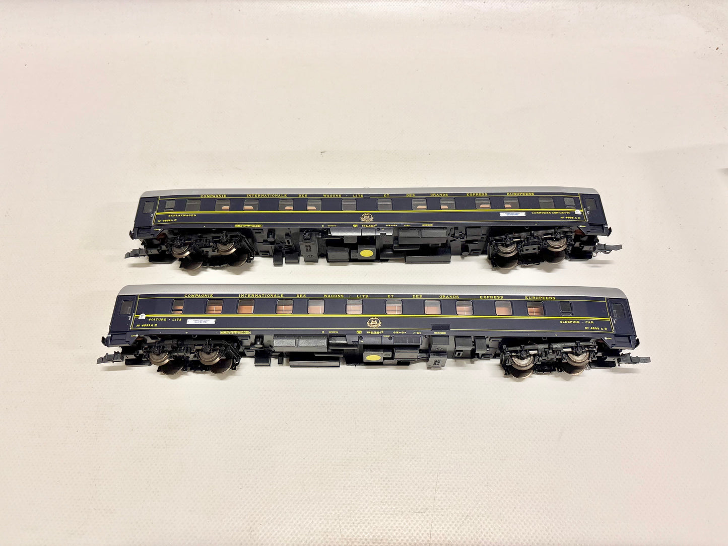 Roco 44050 2x Personenwagen CIWL DC H0