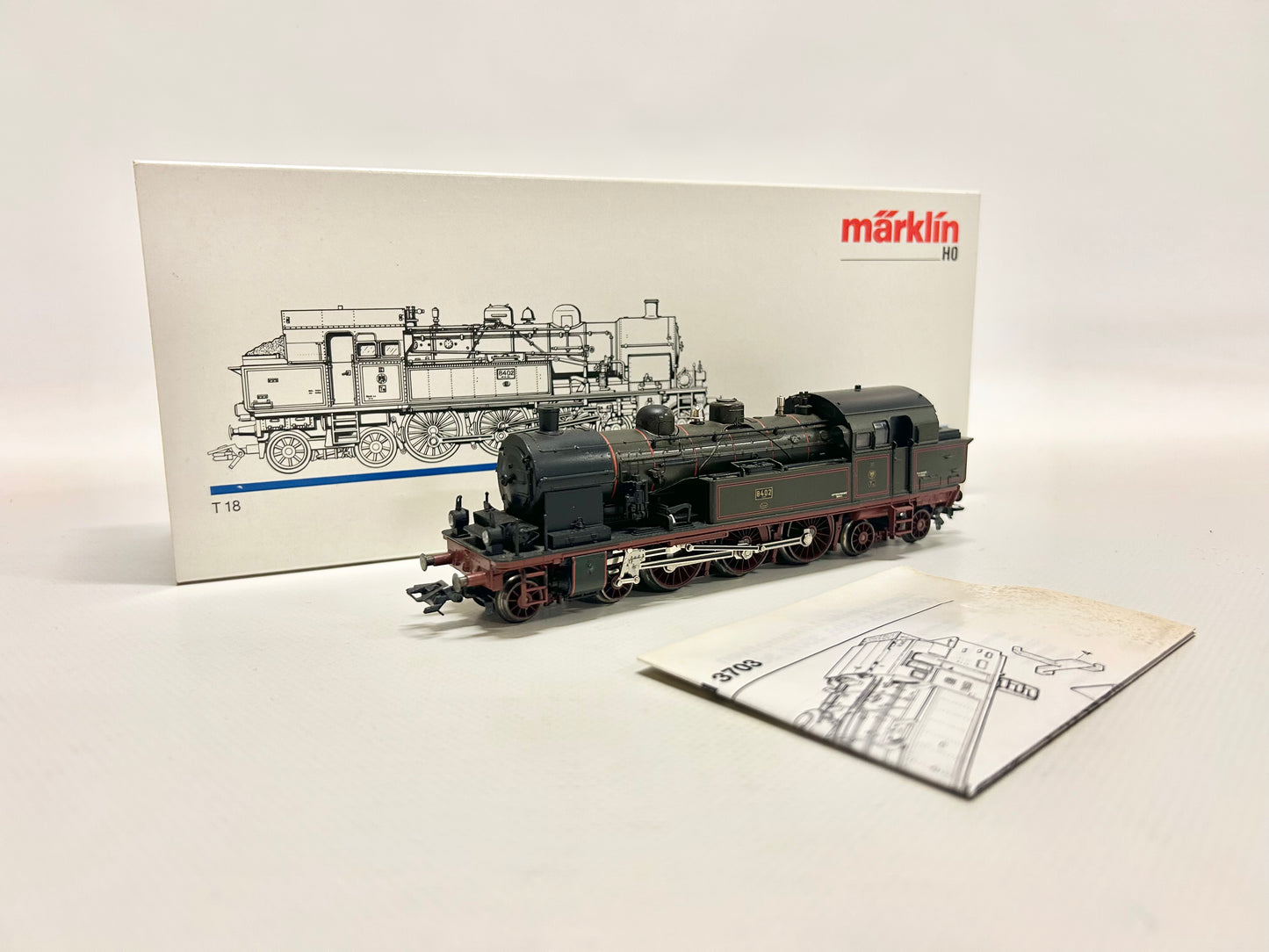 Märklin 3305 Digital-Umbau Dampflok T18 KPEV AC H0