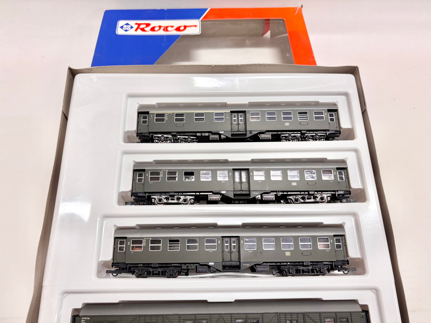 Roco 44053 Wagen-Set Umbauwagen Personenwagen DB DC H0