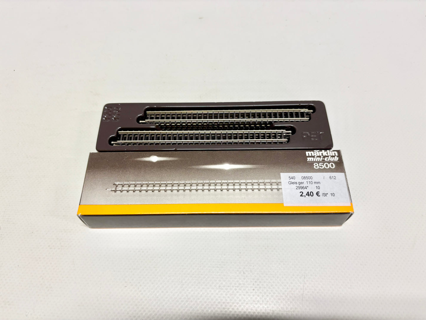 Märklin 8500 10x Gerades Gleisstück Spur Z