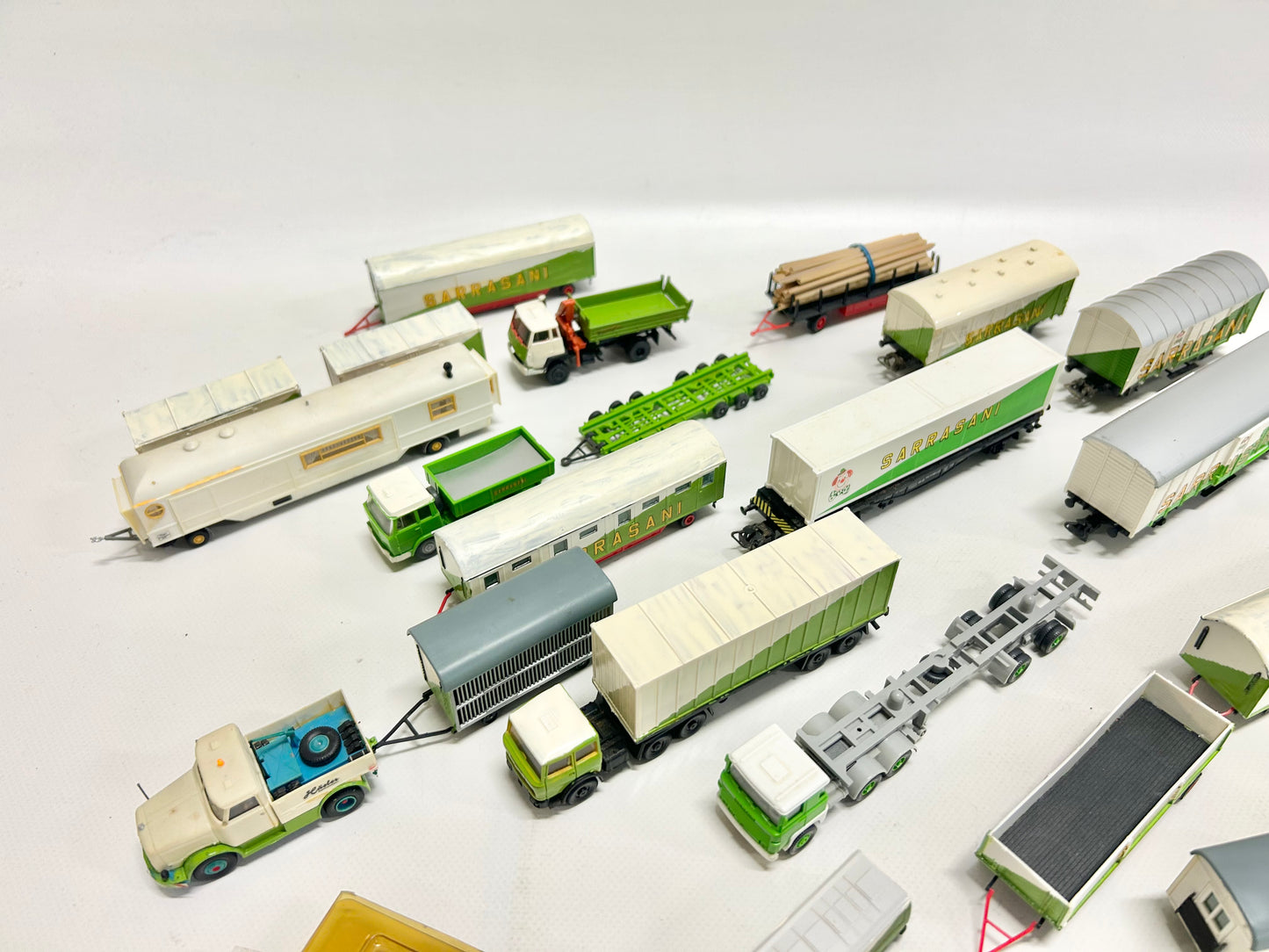 Primex Märklin Zirkus Sarrasani Konvolut Güterwagen mit Zubehör H0