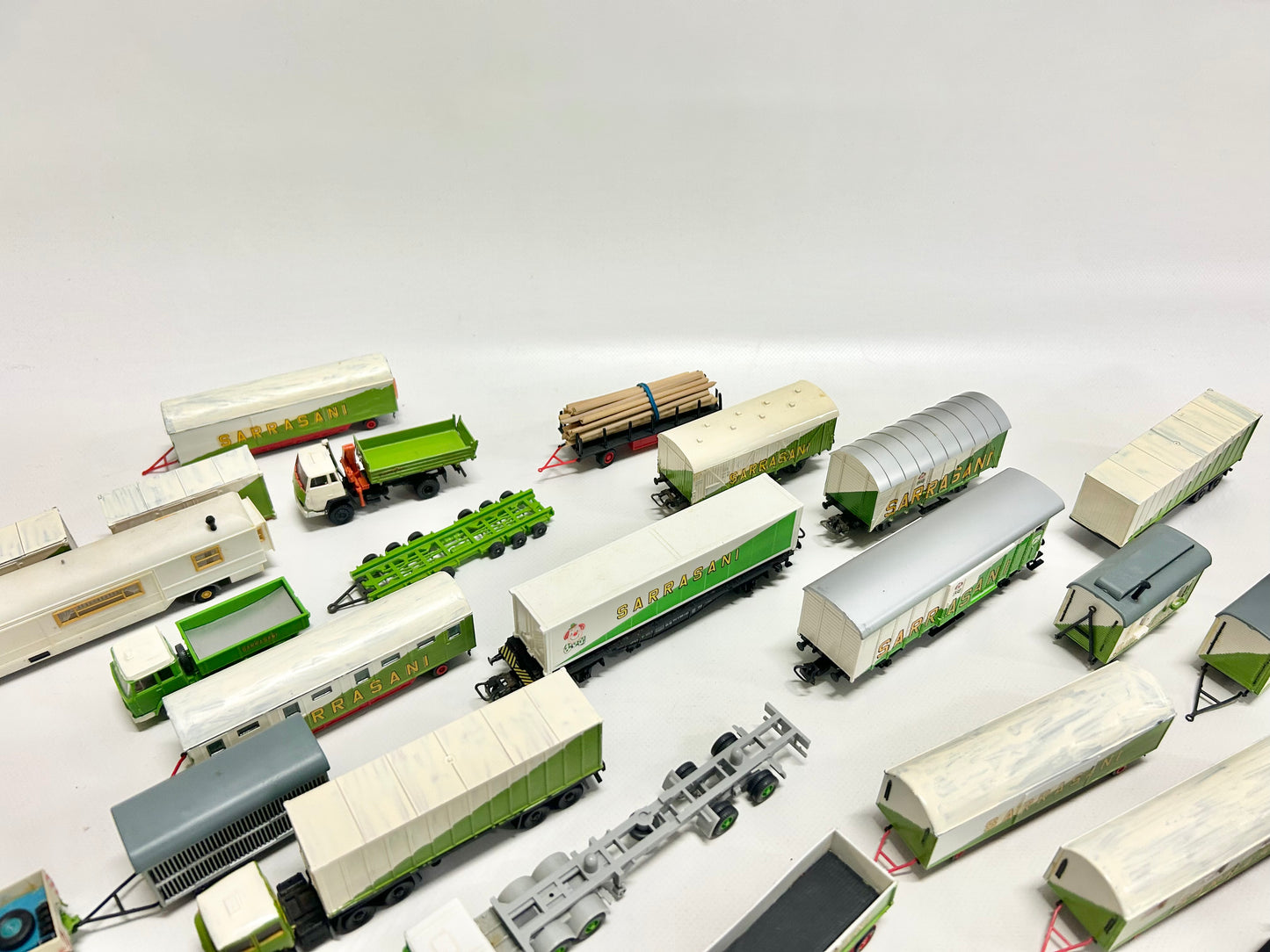 Primex Märklin Zirkus Sarrasani Konvolut Güterwagen mit Zubehör H0